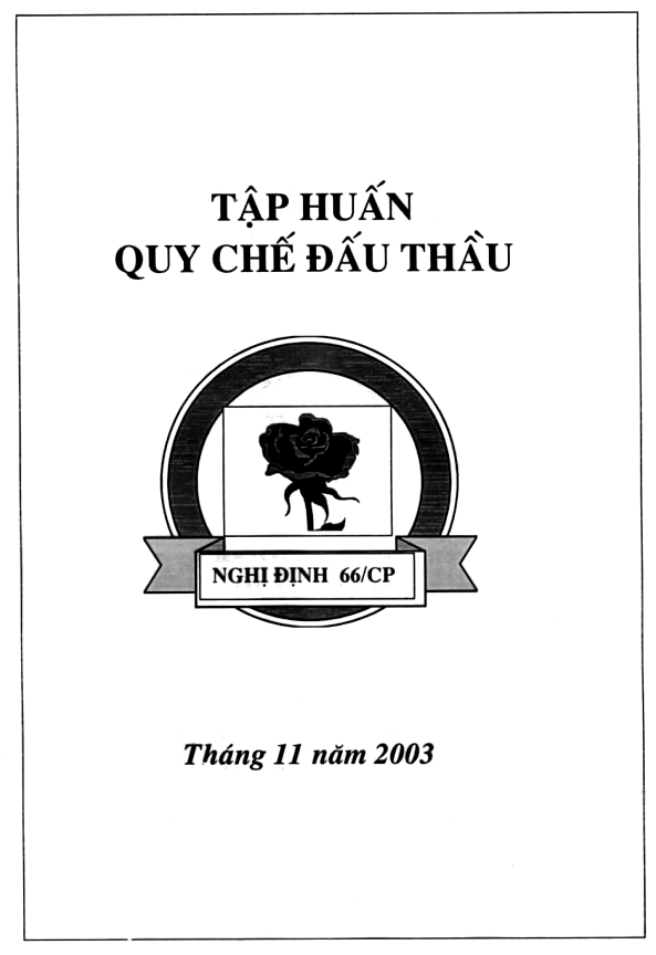 Tập huấn quy chế đấu thầu