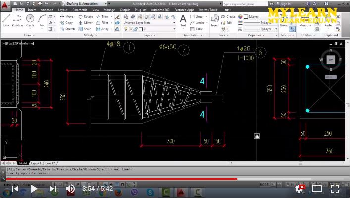 Các cách quan sát bản vẽ autocad