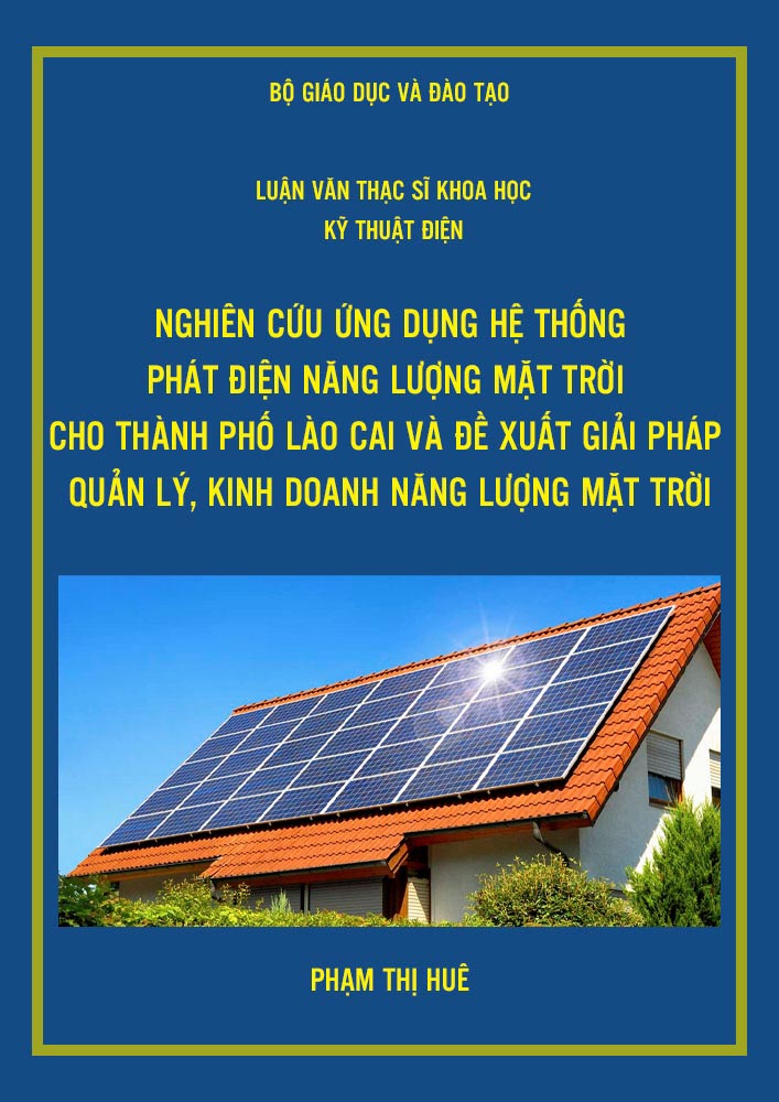 Hệ thống phát điện năng lượng mặt trời – Phan Thị Huê