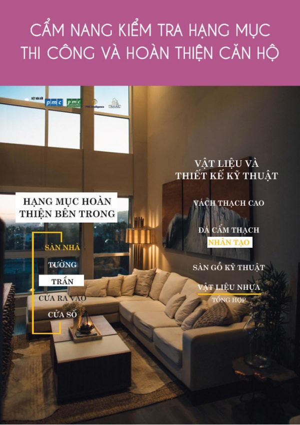 Cẩm nang Kiểm tra Hạng mục Thi công và Hoàn thiện Căn hộ