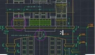 Mẫu nhà 2 tầng 4.5x14m kiến trúc đẹp