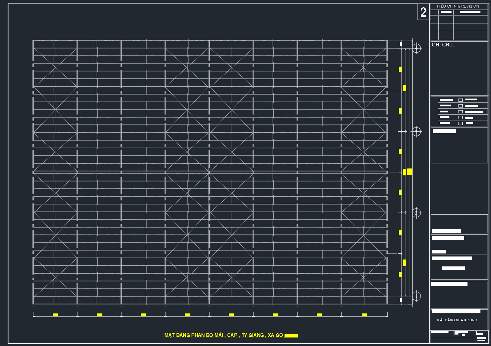 Tải bản vẽ nhà xưởng 37x53m trọn bộ