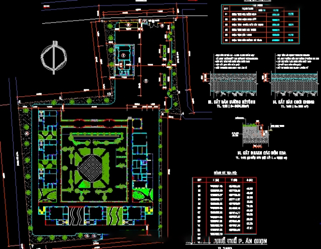 Bản vẽ file cad trường mầm non