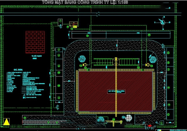 Bản vẽ thiết kế Tổ chức thi công công trình
