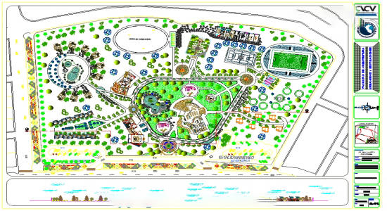 Kiến trúc quy hoạch tổng thể khu vui chơi