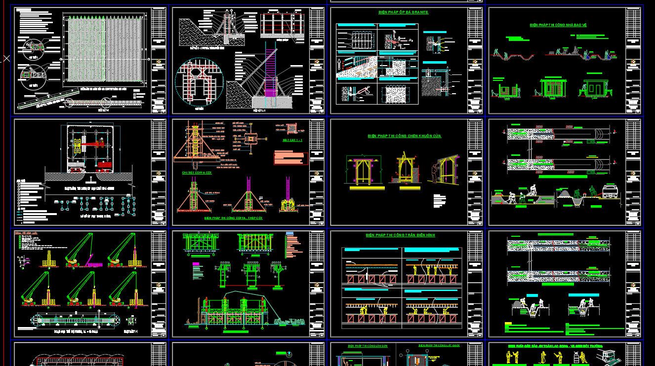 Biện pháp thi công nhà cao tầng