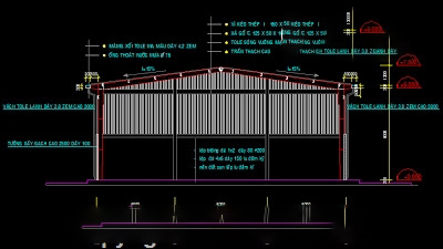 File autocad thiết kế nhà xưởng gia công mặt hàng gỗ miễn phí