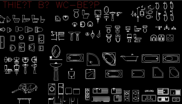 File cad Thư Viện Hình Vẽ Cad – Bếp – Thiết Bị WC